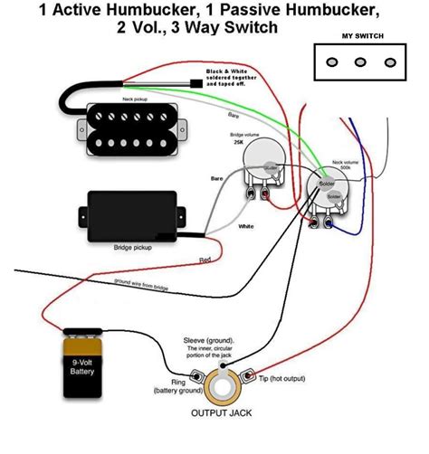 Active Pick Up Wiring Schematic